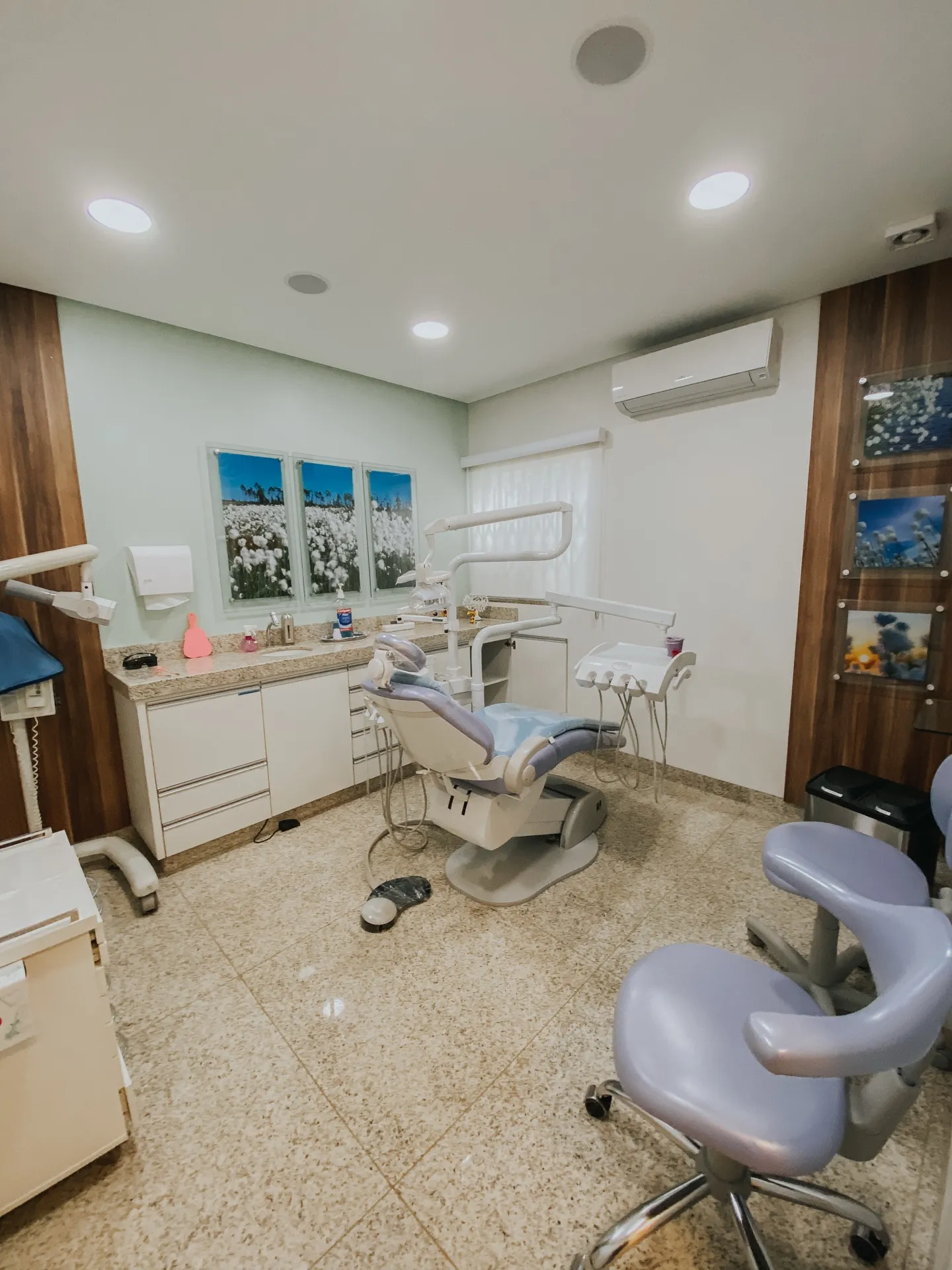 Consultório equipado